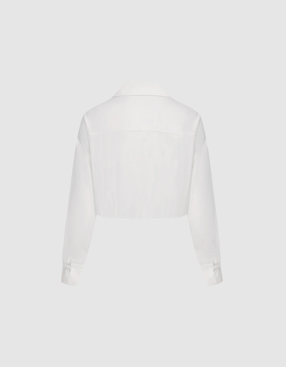 Cropped Button Up Shirt