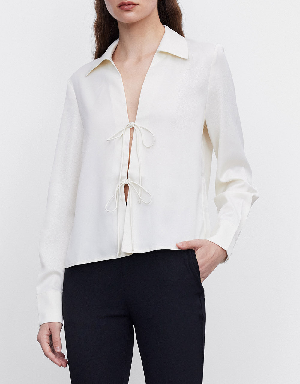 Tie Front Shirt