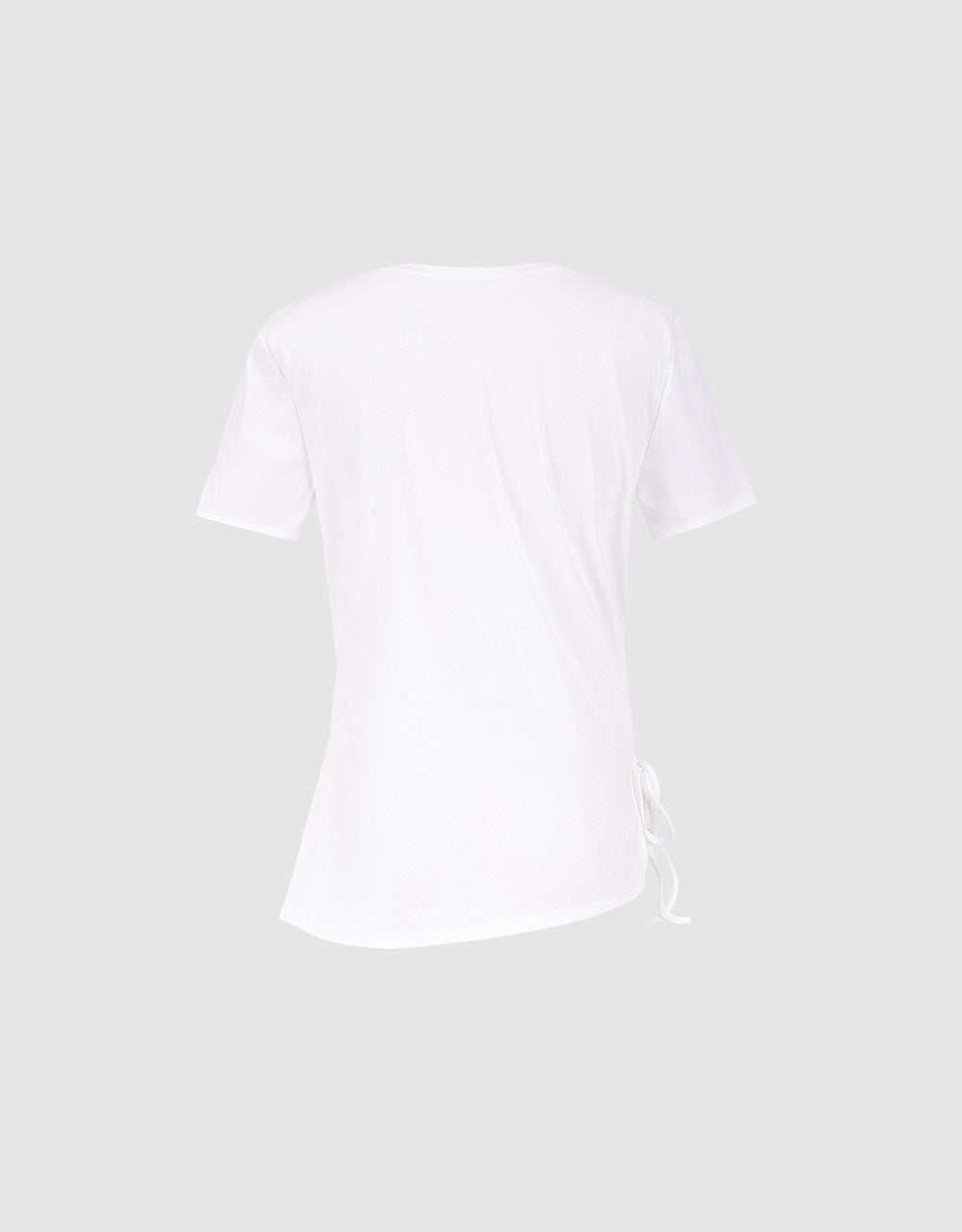 Ruched Detail T-Shirt
