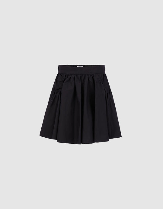 Ruffle A-Line Skirt