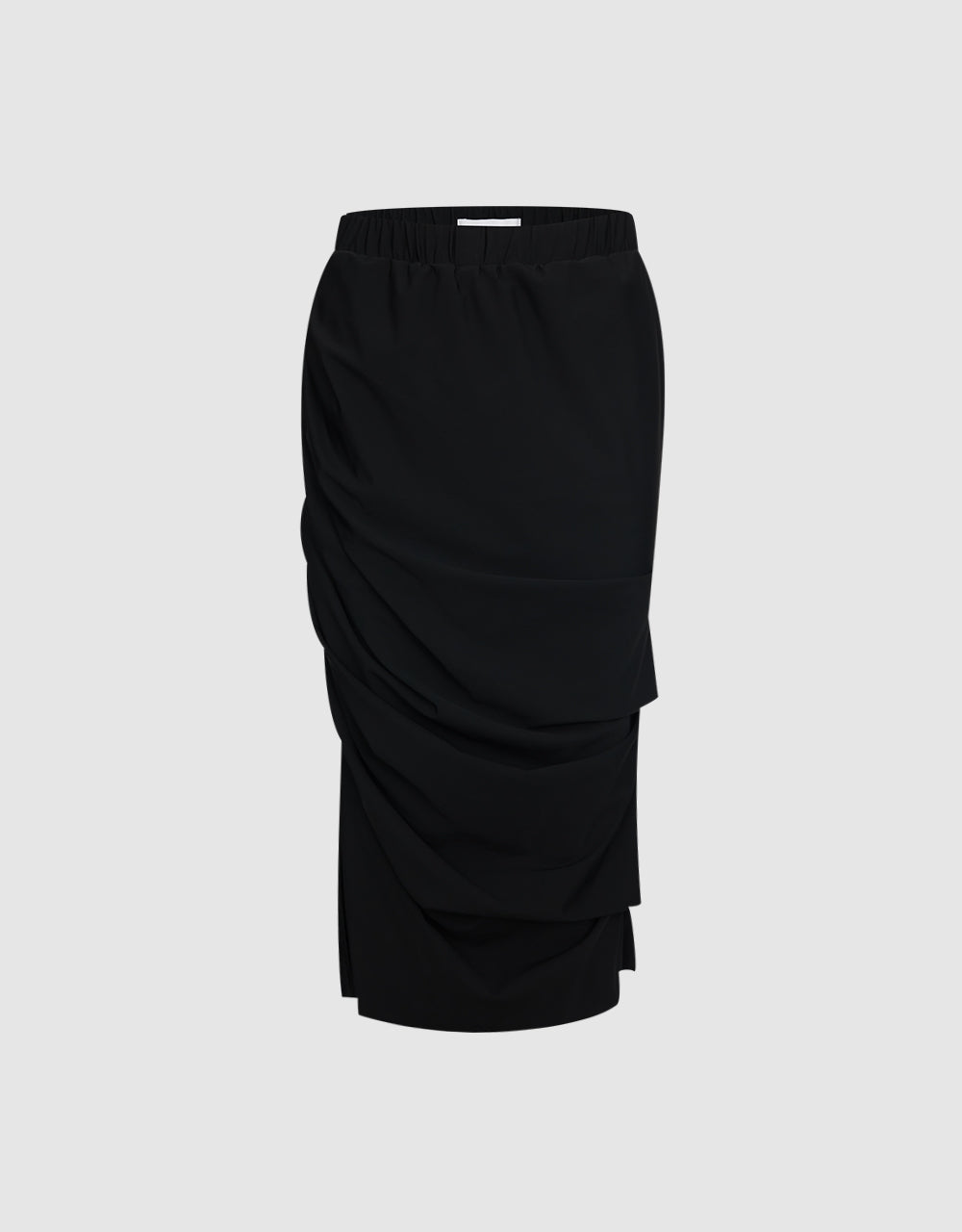 Ruched Midi Skirt