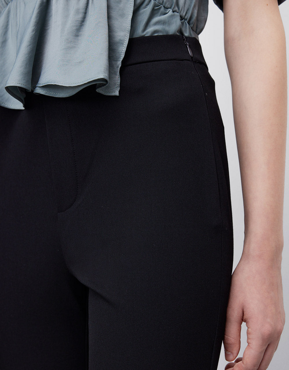 Plain Flare Pants