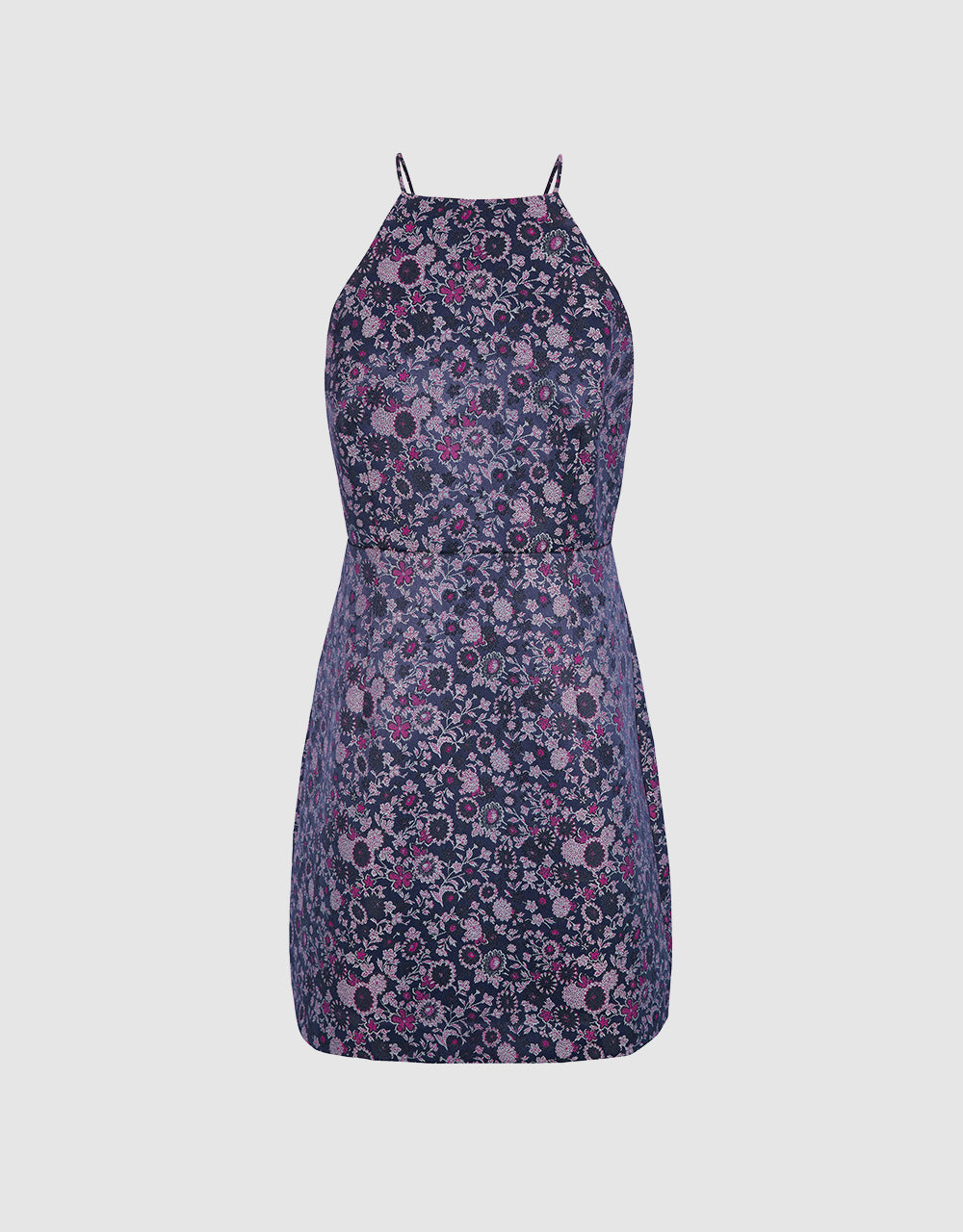 Floral Halter Dress