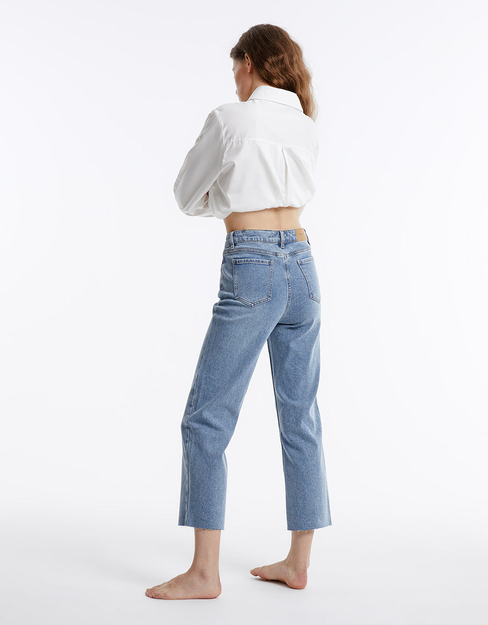 A+ Denim Straight Leg Jeans