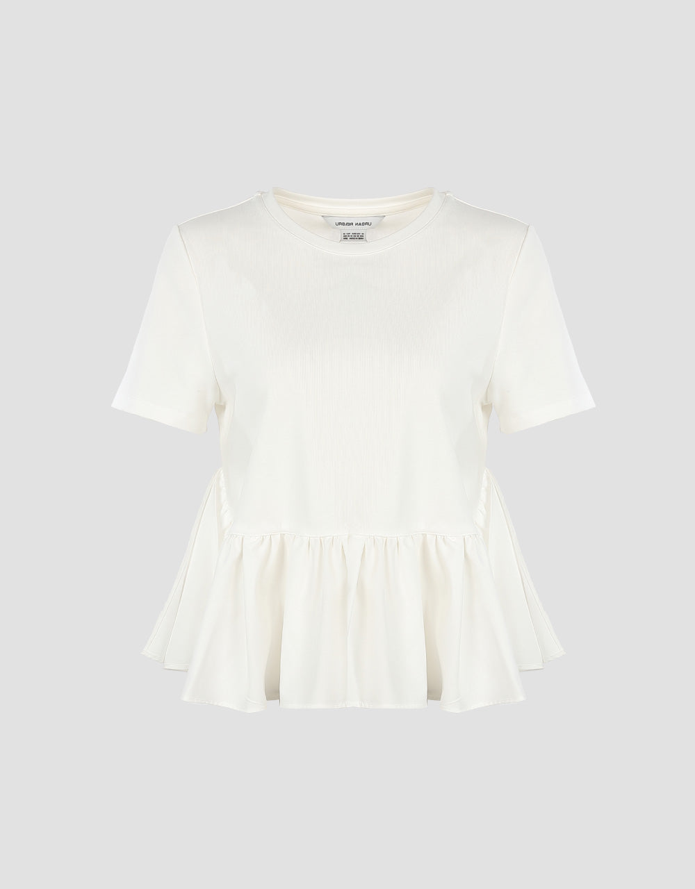 Ruffle Hem T-Shirt