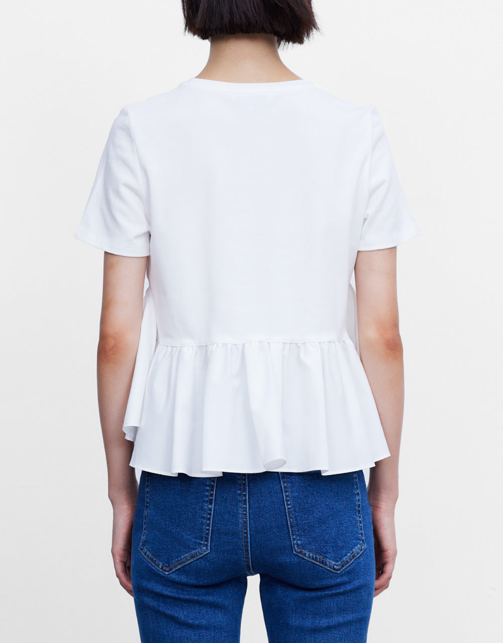 Ruffle Hem T-Shirt
