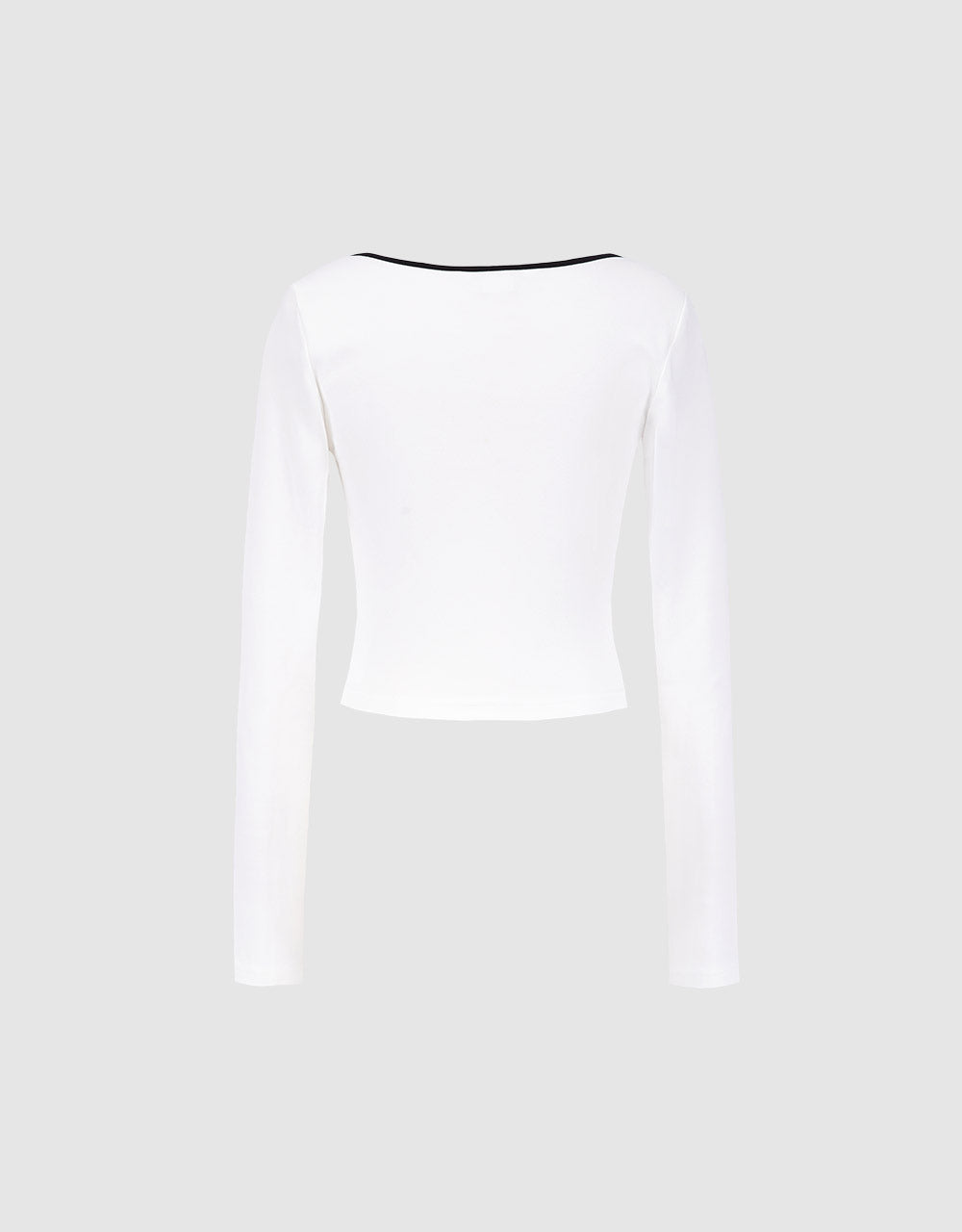 Long Sleeve Knitted T-Shirt