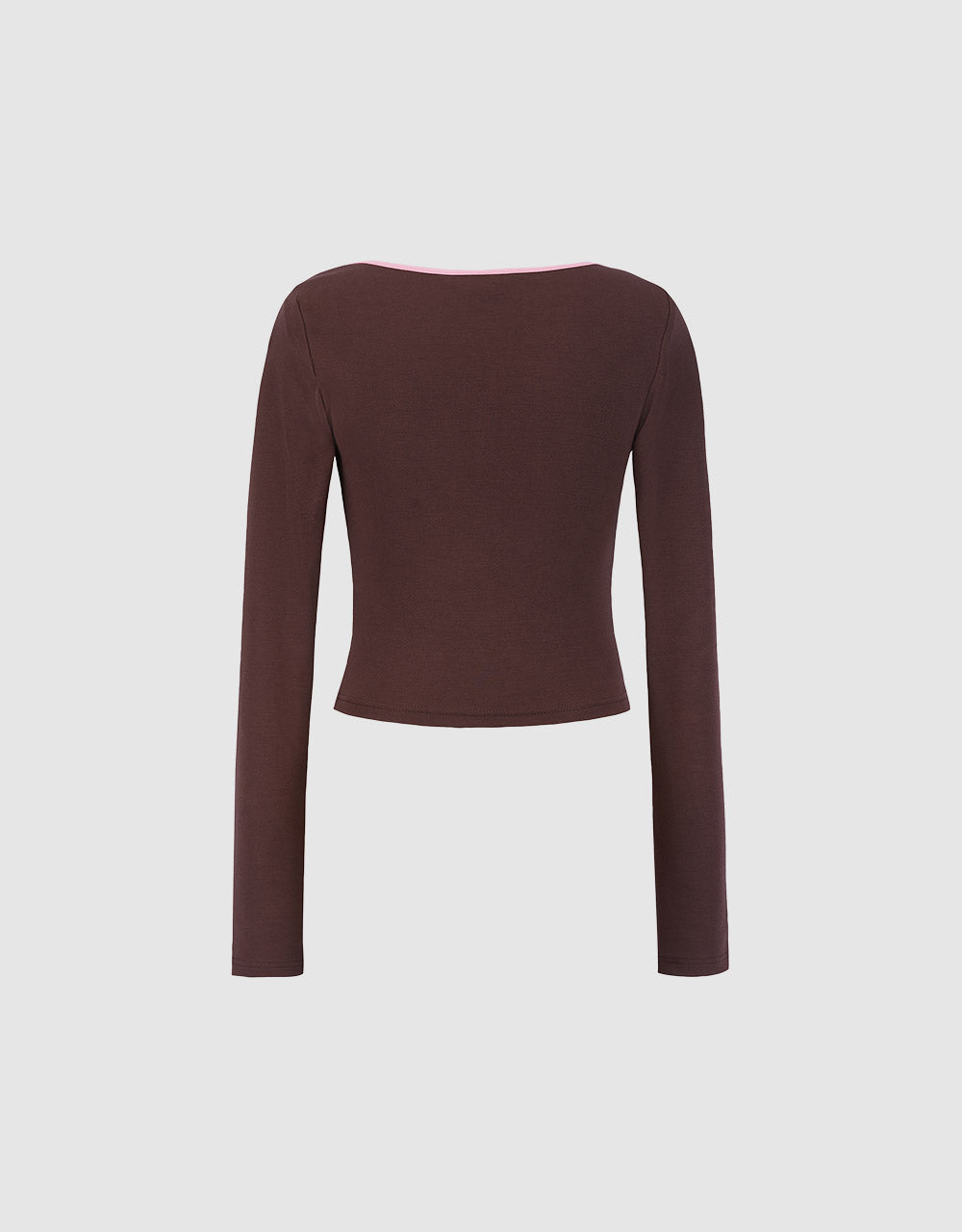 Long Sleeve Knitted T-Shirt