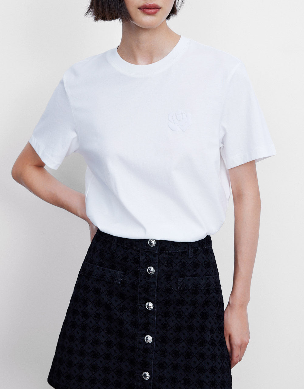 Flower Print T-Shirt