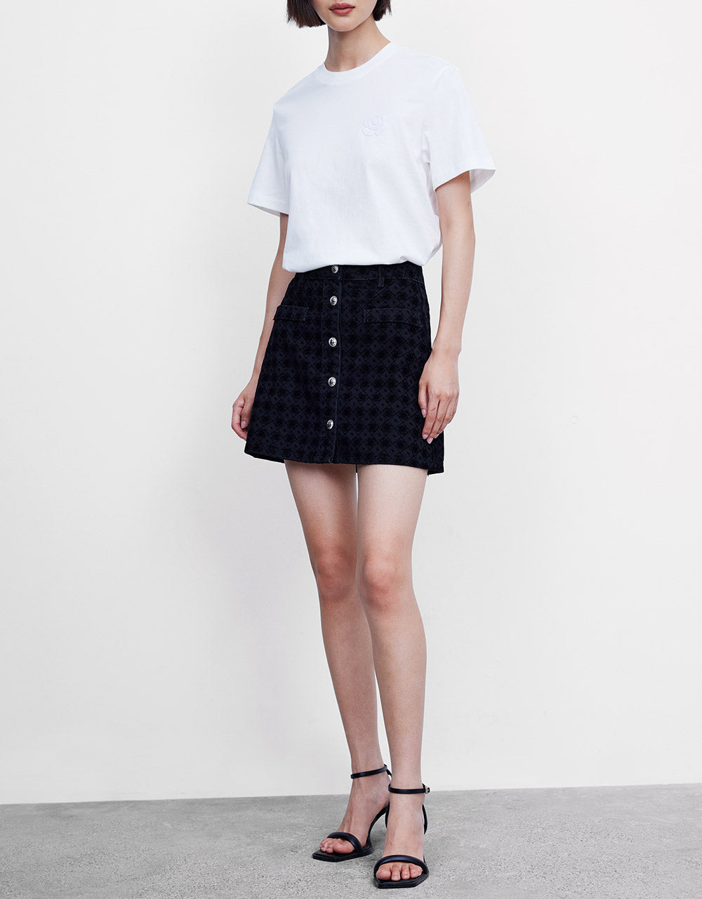Flower Print T-Shirt