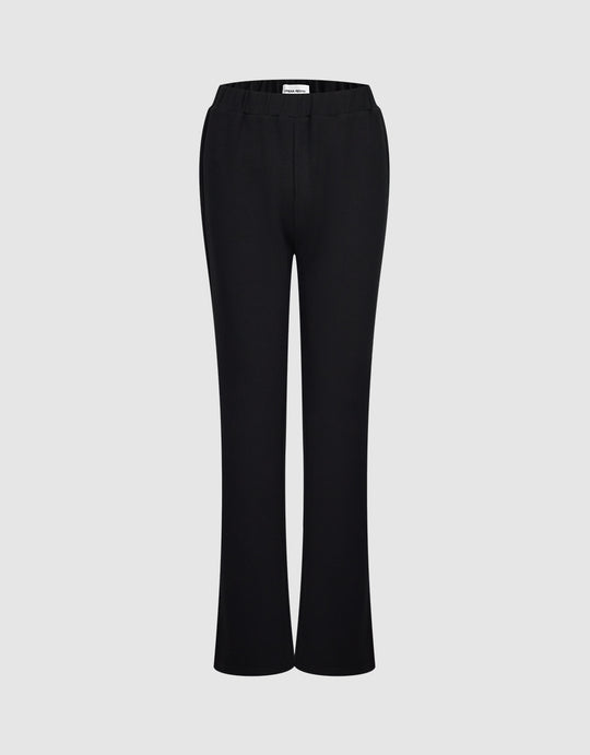 High Waist Straight Pants