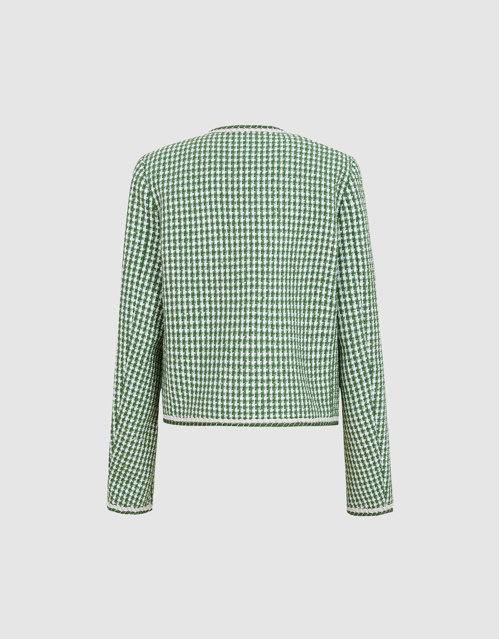 Patch Pocket Tweed Jacket