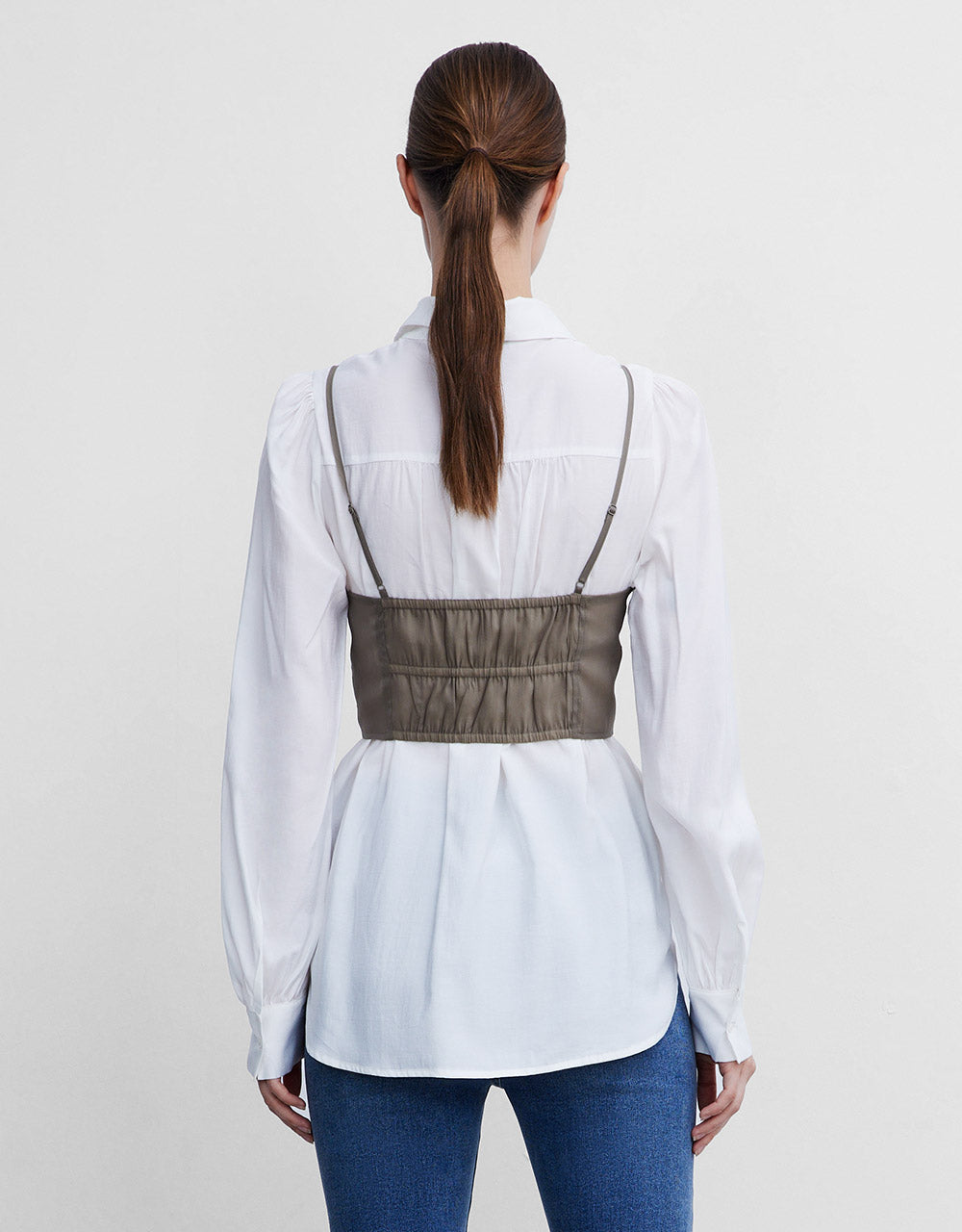 Combination Buttoned Shirt