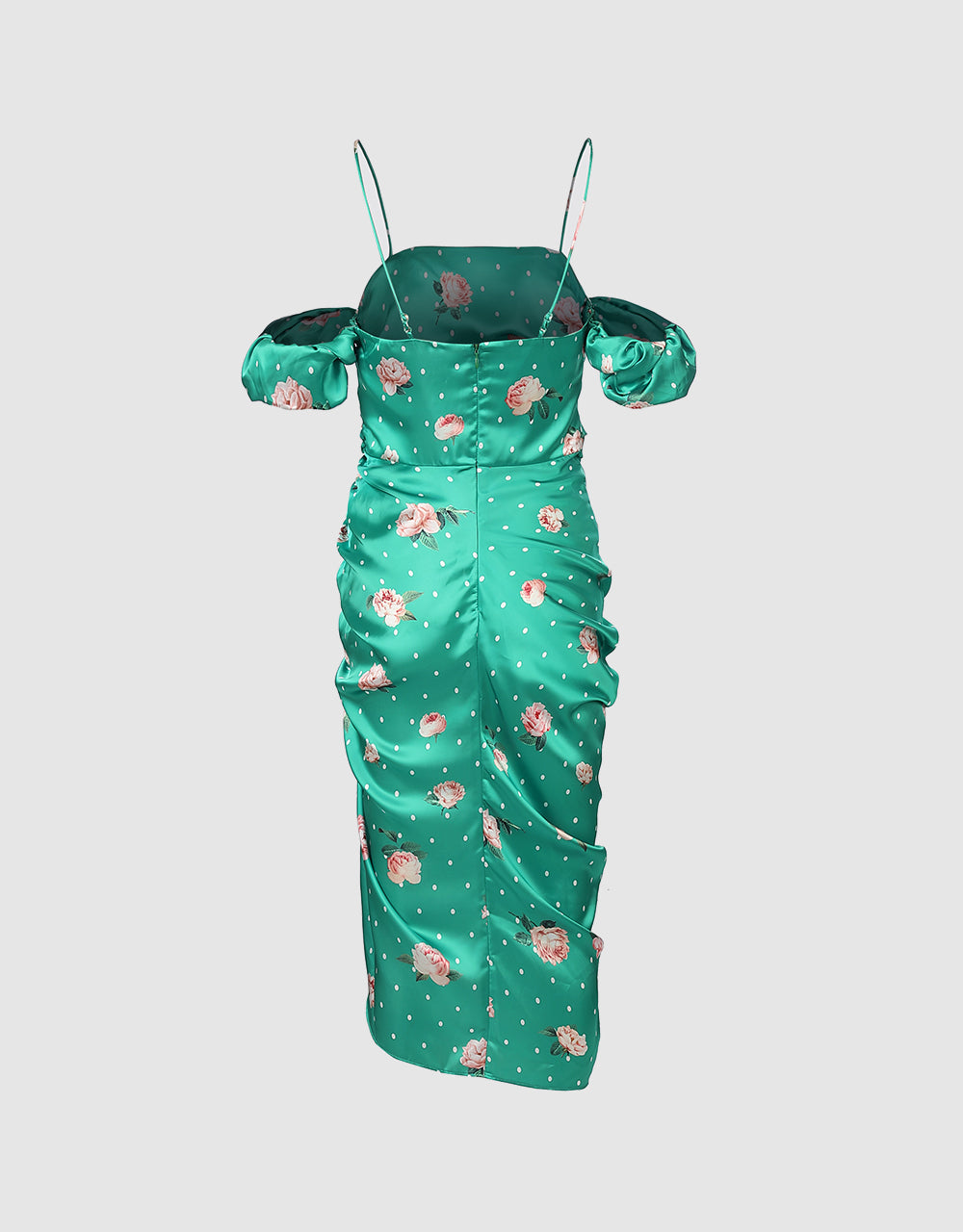 Floral Ruched Dress