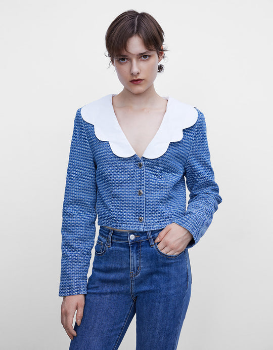 Combination Denim Jacket