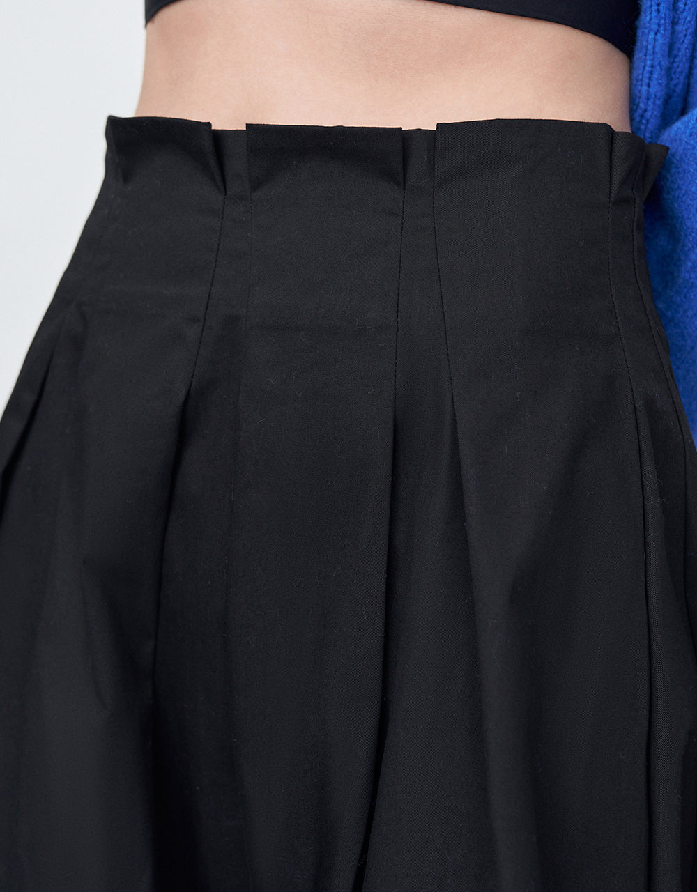 Pleated Midi Skirt