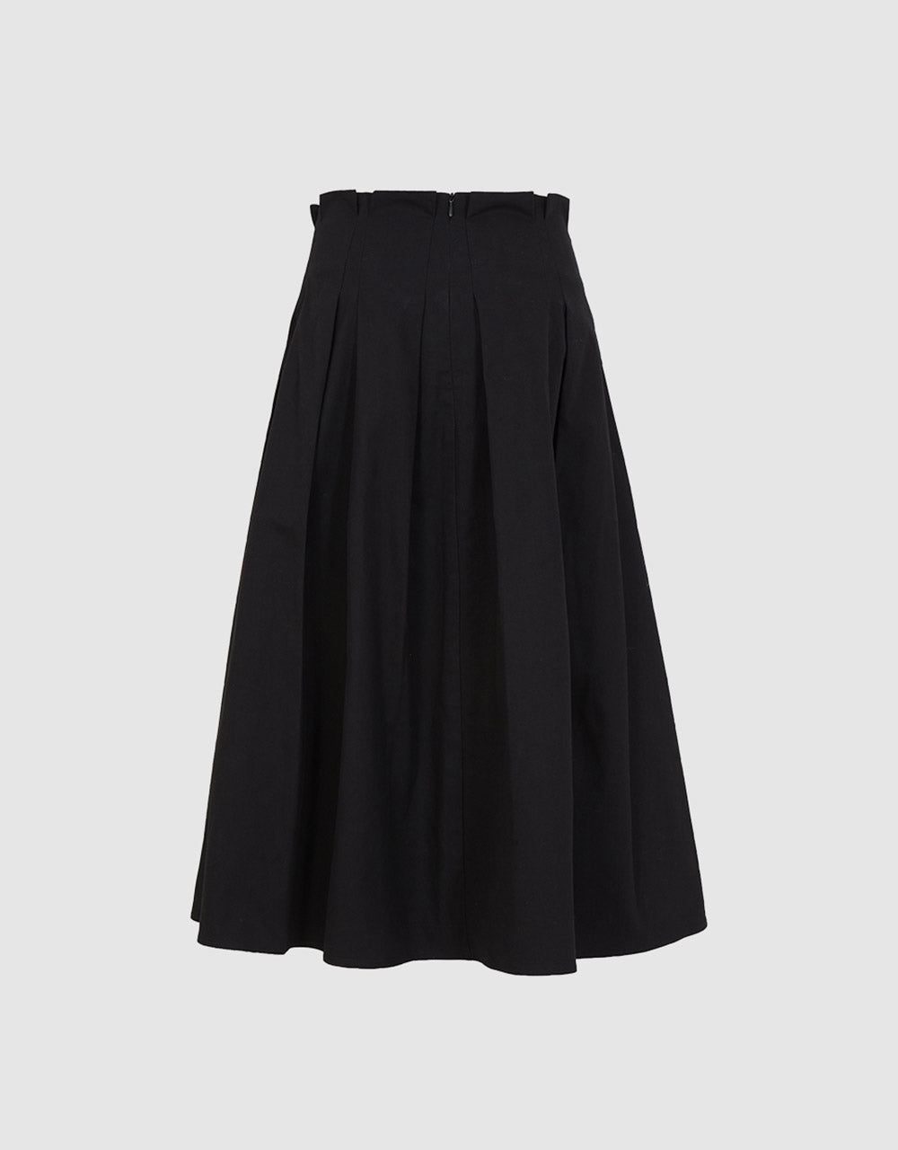 Pleated Midi Skirt