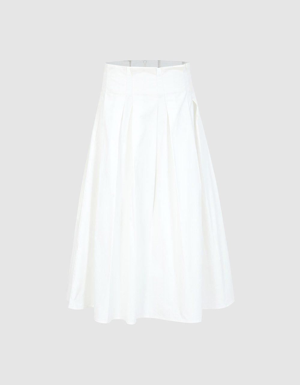 Pleated Midi Skirt