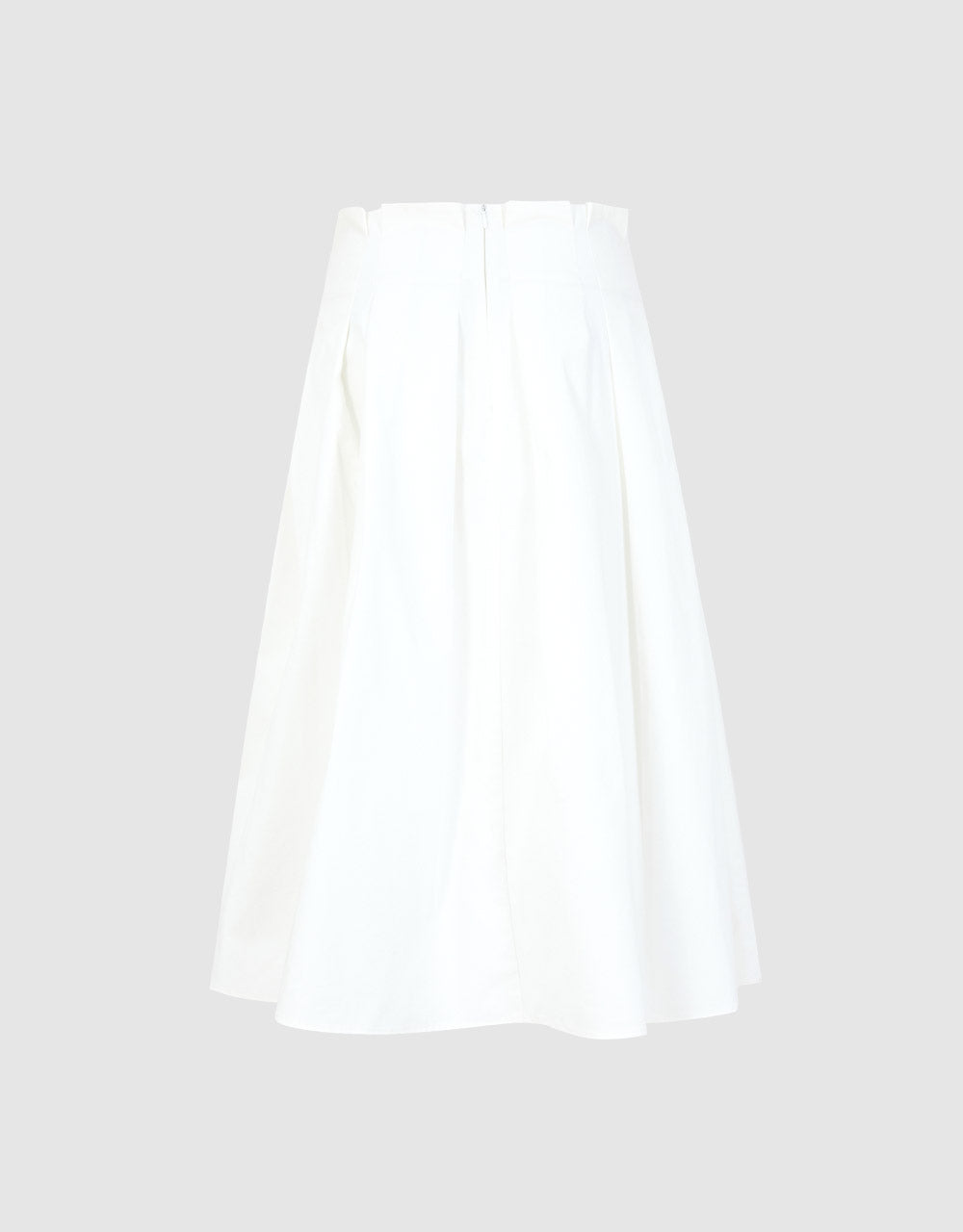 Pleated Midi Skirt