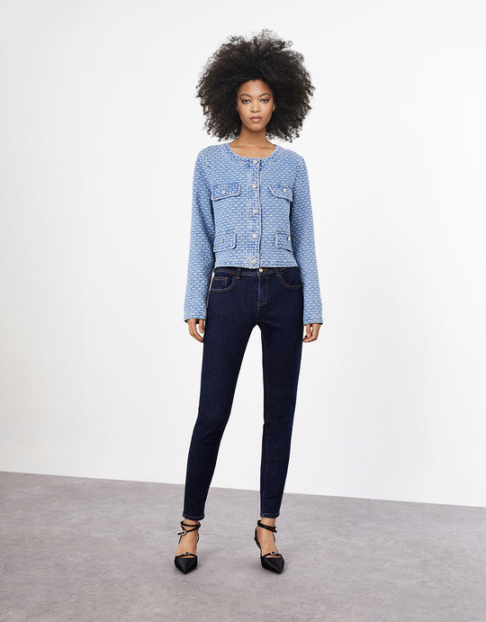 A+ High Waist Skinny Jeans