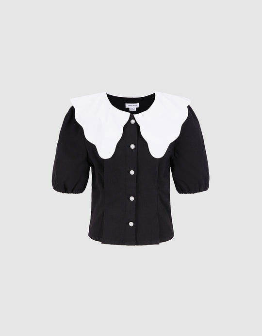 Buttoned Denim Shirts