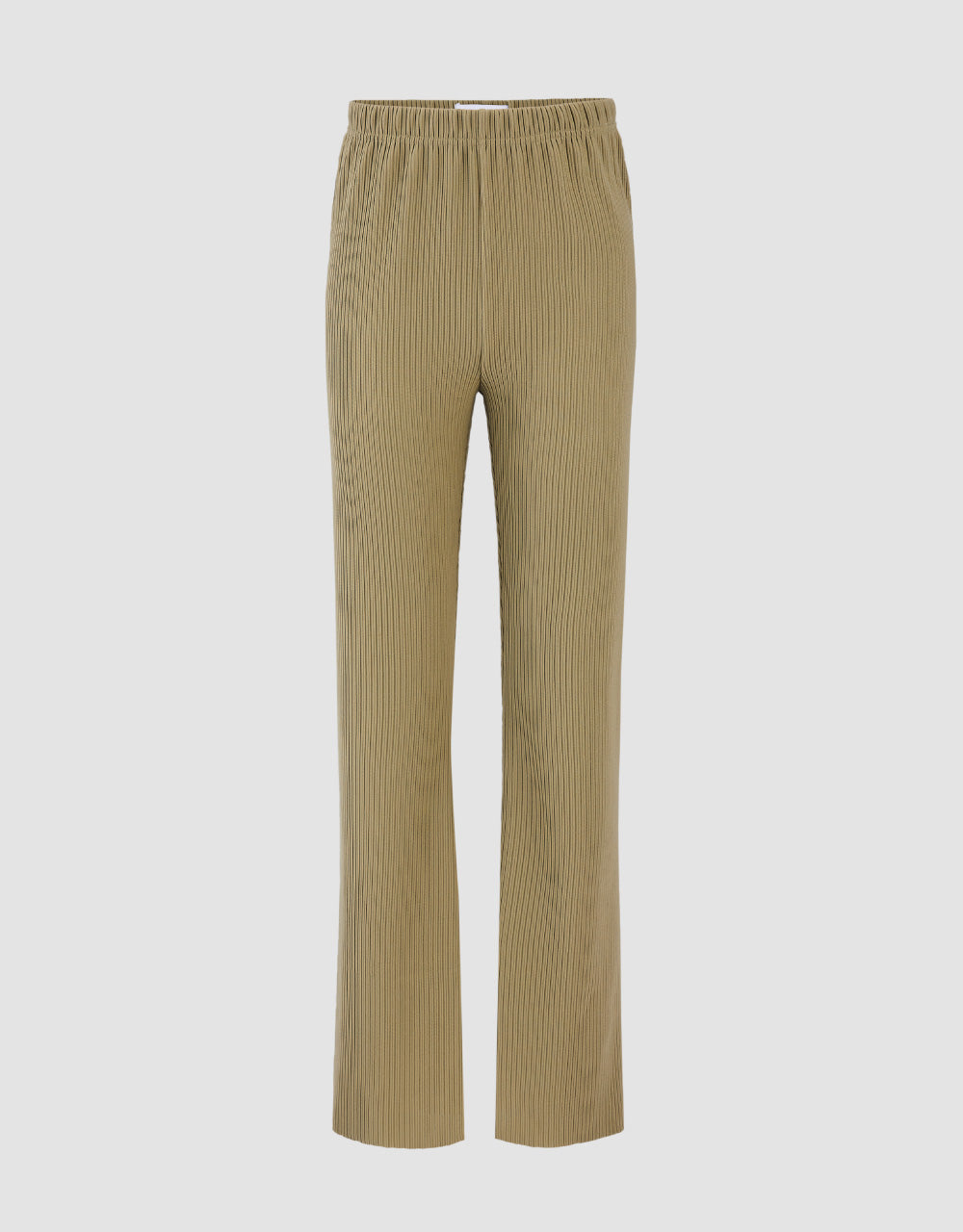 Textured Wide Leg Pants