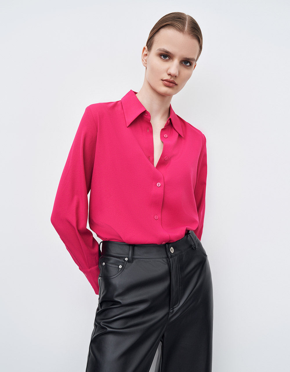 Basic Button Up Shirt