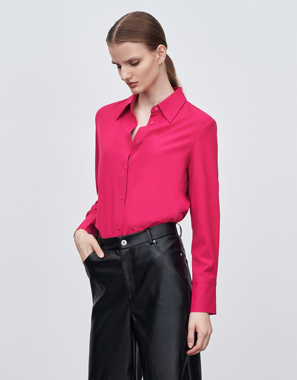 Basic Button Up Shirt