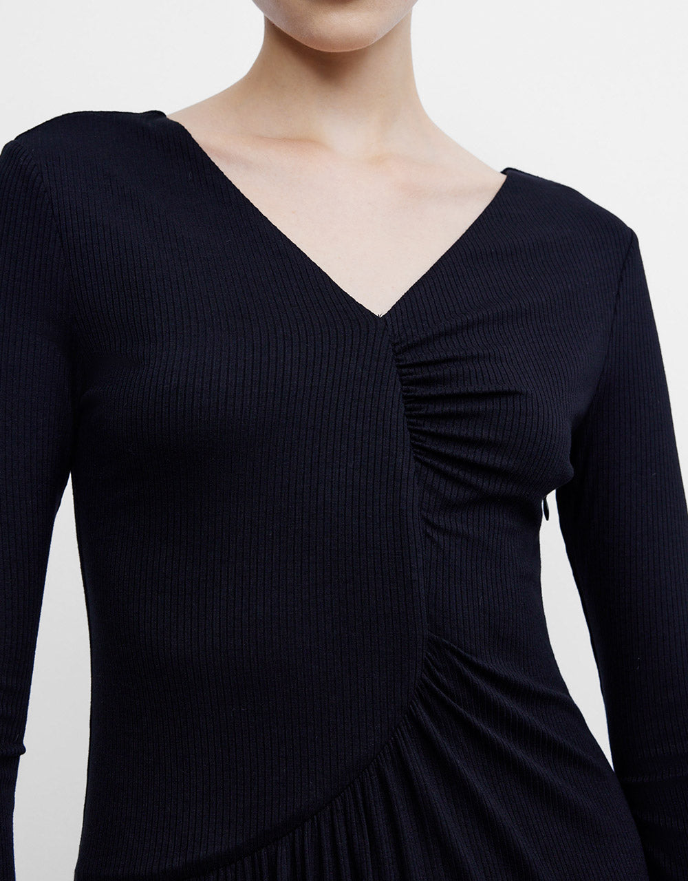 Ruched Midi Dress
