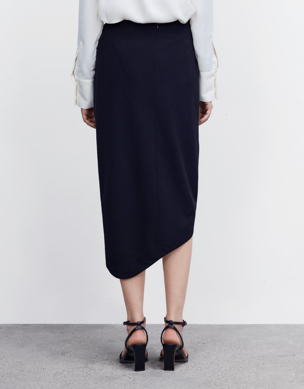 Skinny Fit Midi Skirt