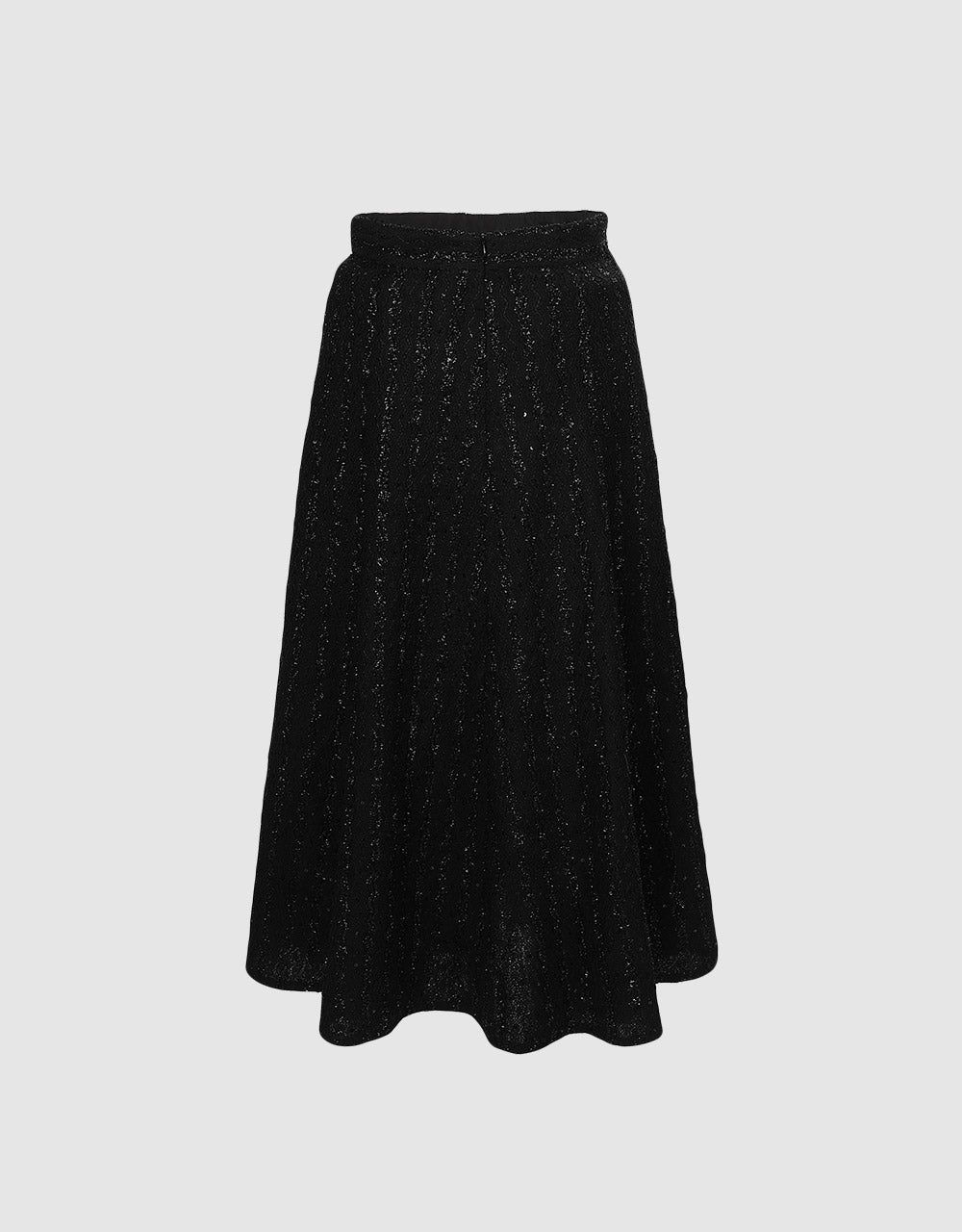 Glittered Midi Skirt