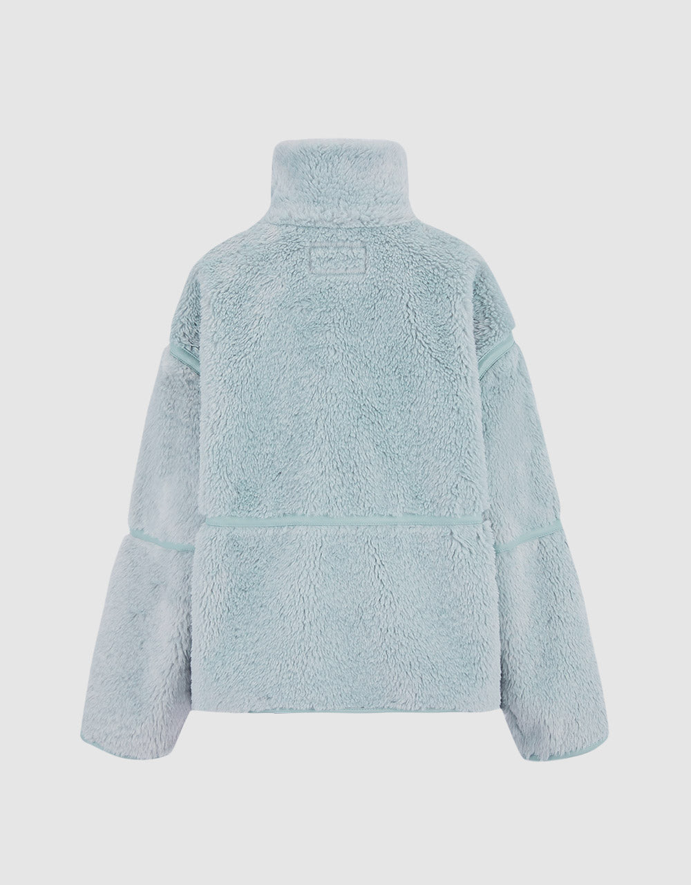 Contrast Stitch Teddy Jacket