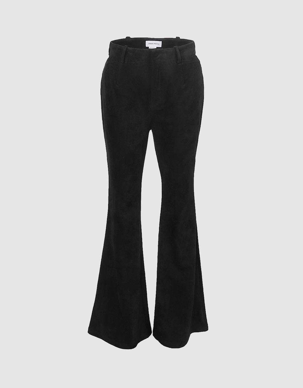 Mid Waist Flare Pants