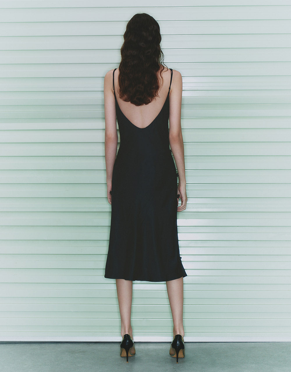 Beading Detail Strappy Dress