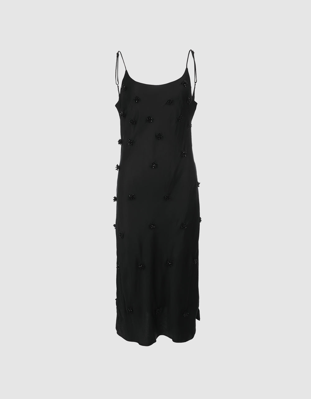 Beading Detail Strappy Dress