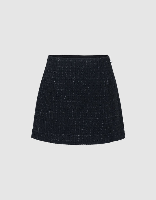 Tweed Mini Skirt