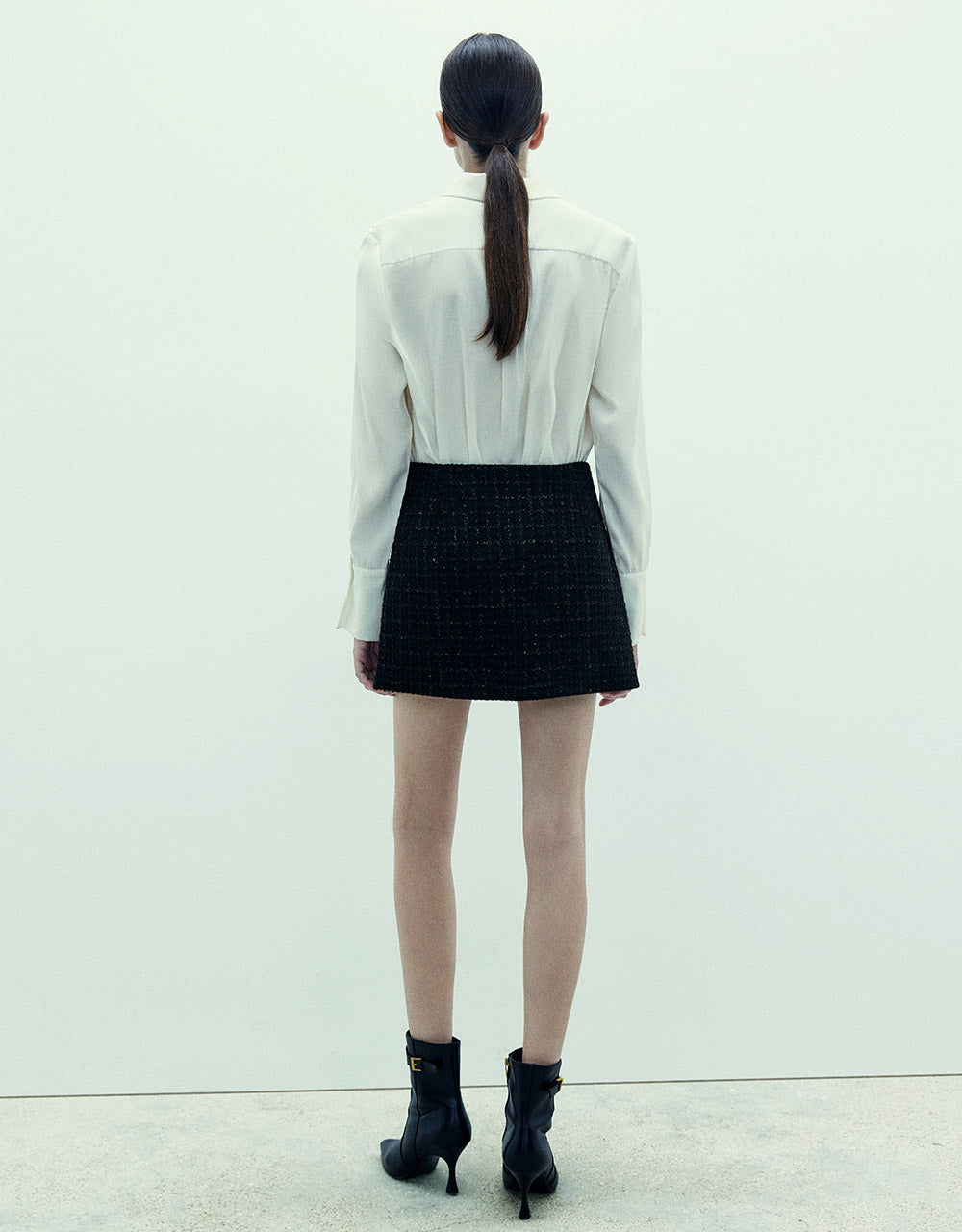 Tweed Mini Skirt