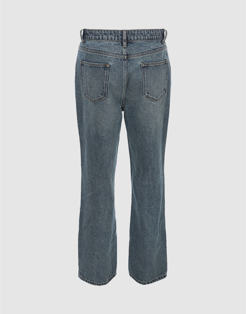 Straight Jeans With Chain