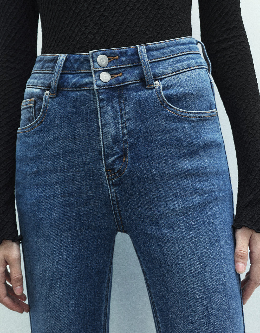 High Waist Flare Jeans
