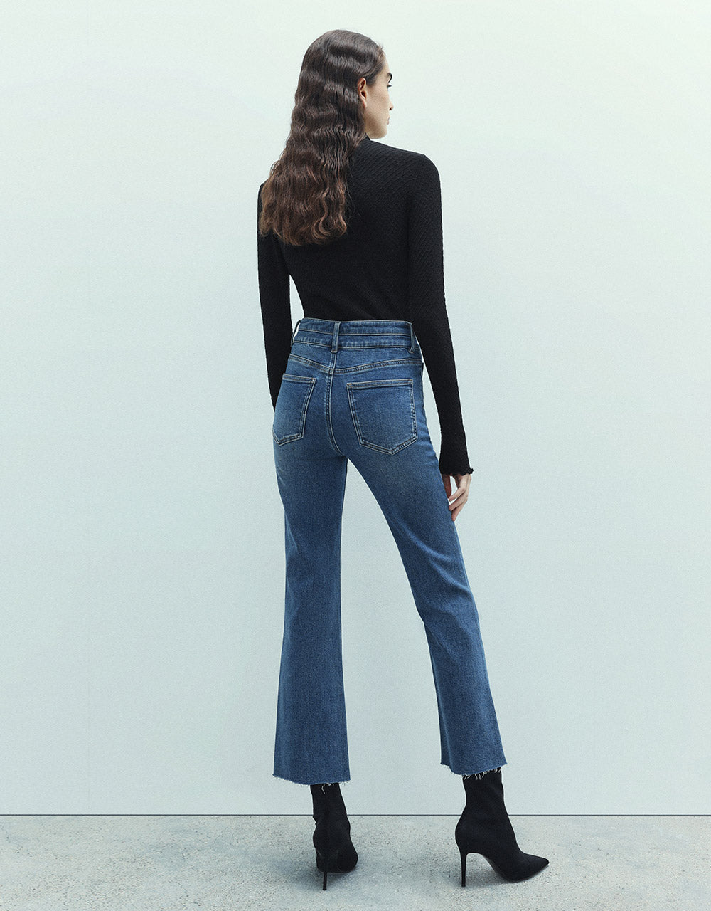 High Waist Flare Jeans