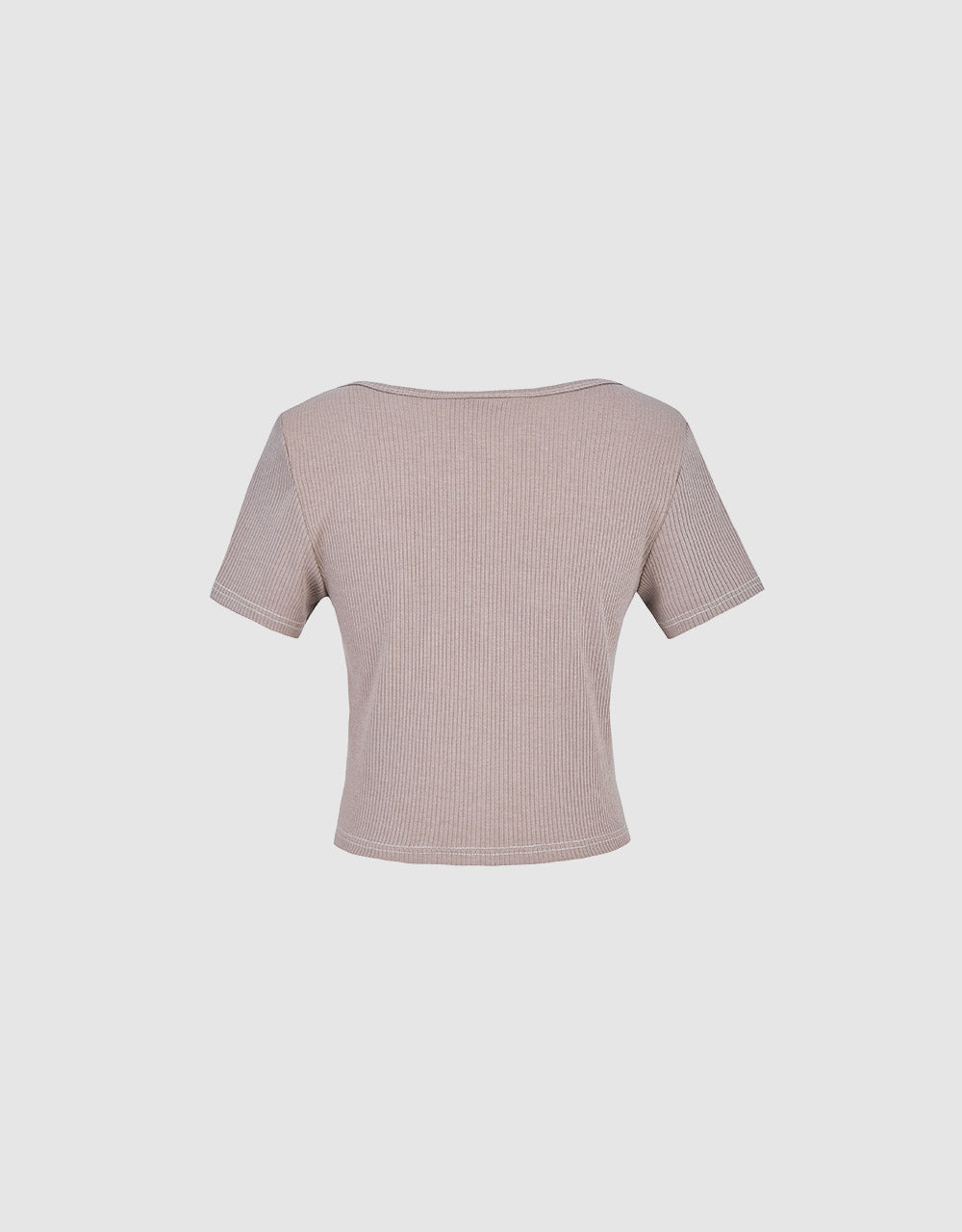 Striped Cropped T-Shirt