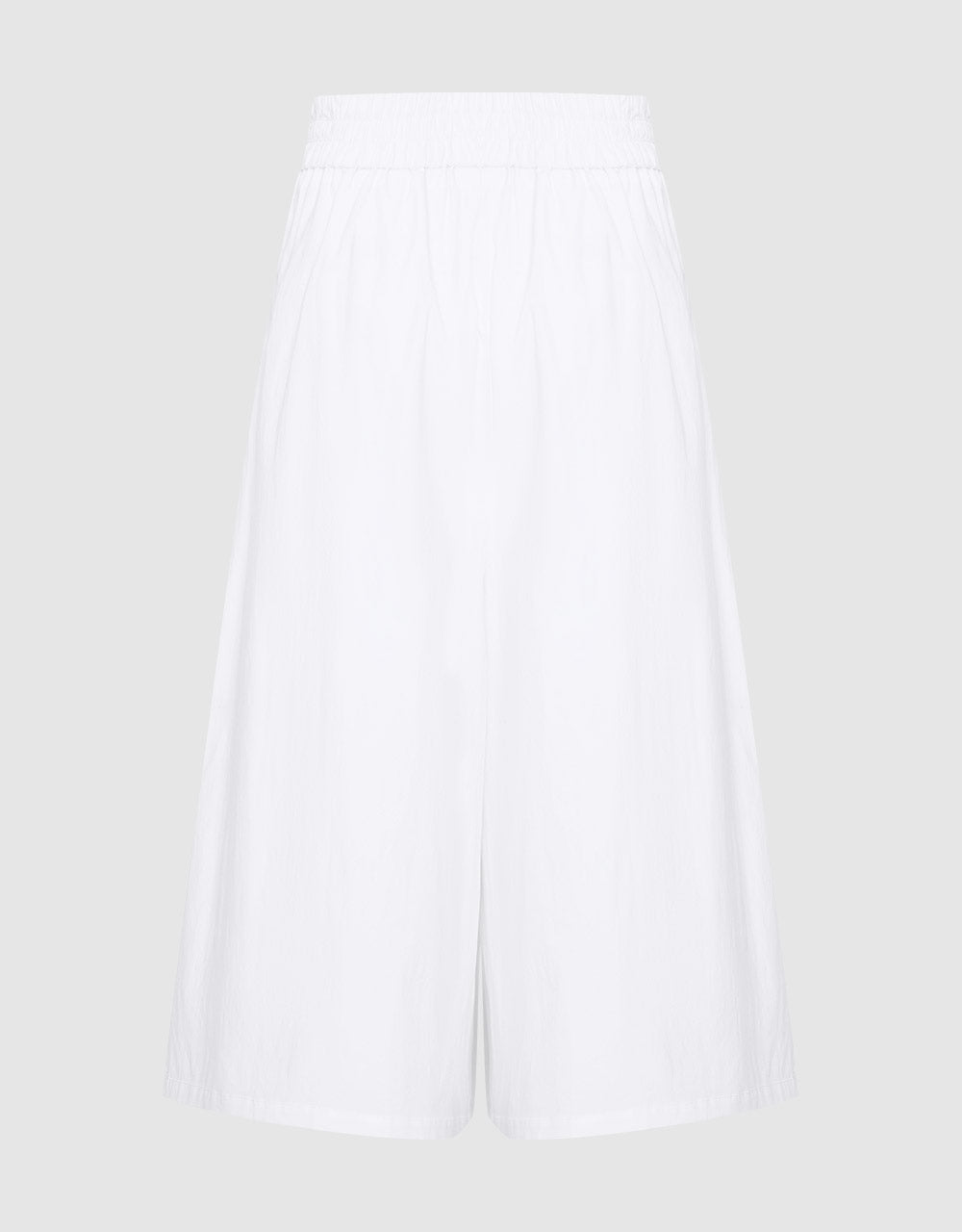 Plain Pleated Wide Leg Pants