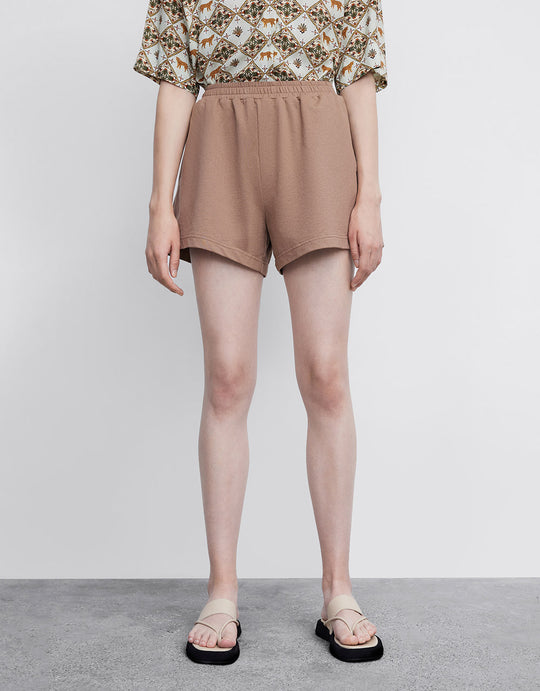 Elastic Waist Shorts