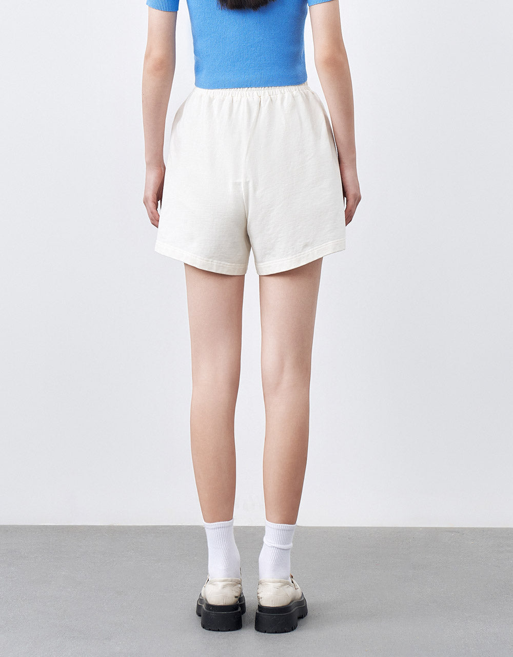 Elastic Waist Shorts