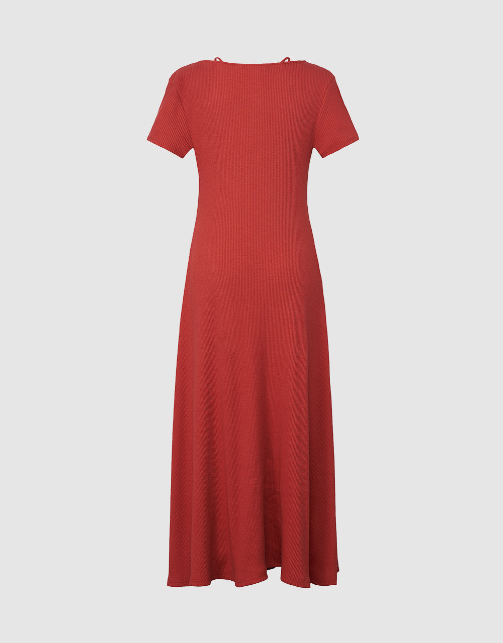 Ruched Knit Dress