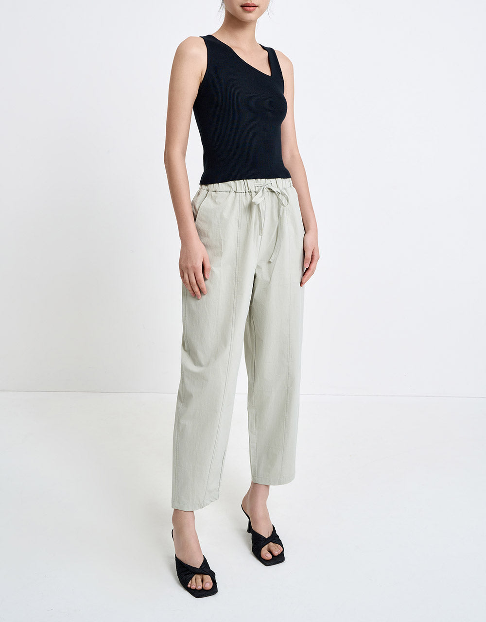 Elastic Waist Pants