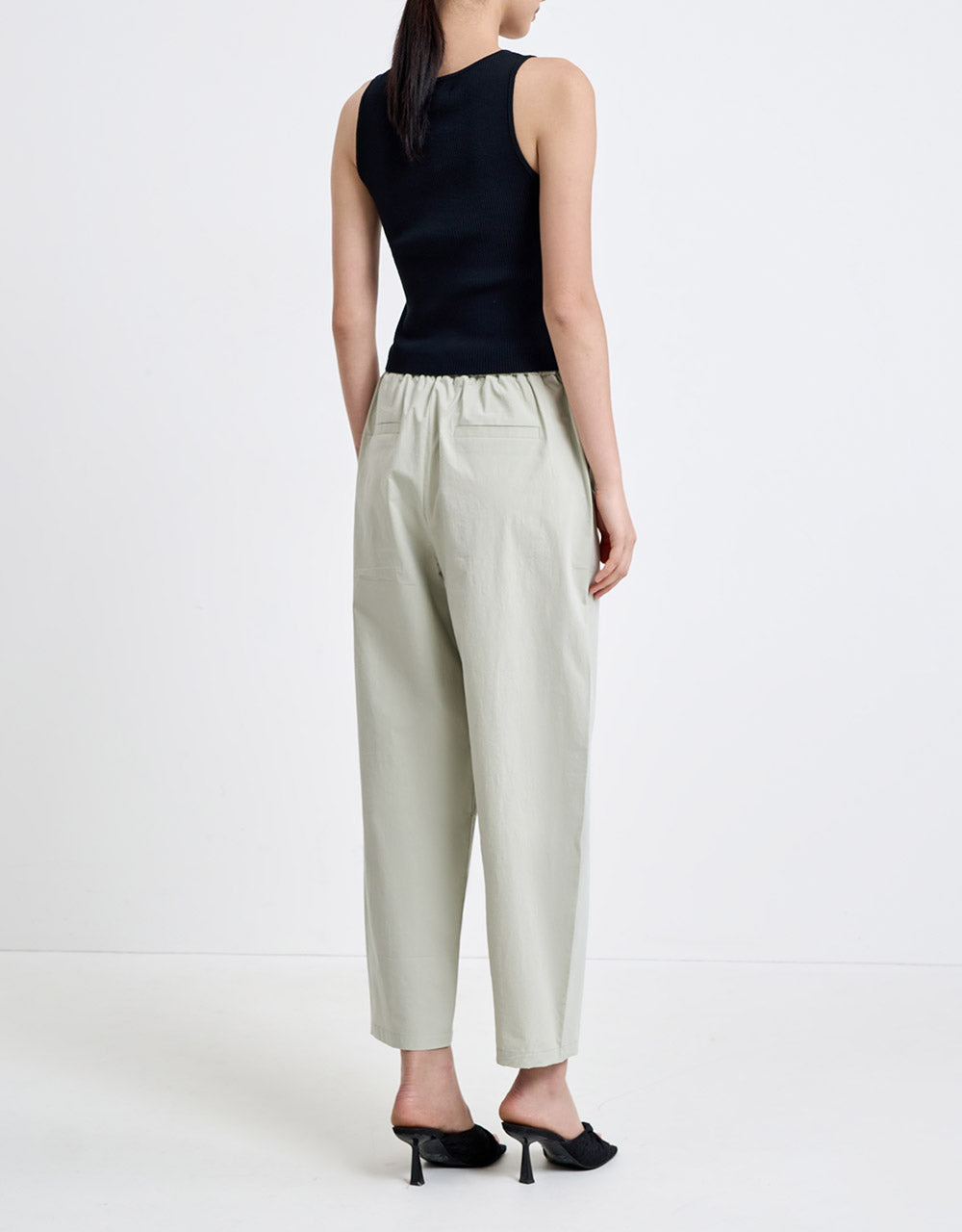 Elastic Waist Pants