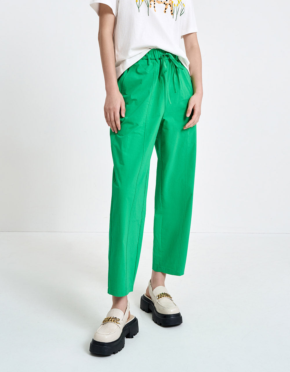 Elastic Waist Pants