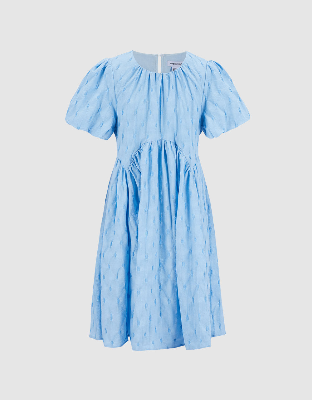 Seersucker Smock Dress