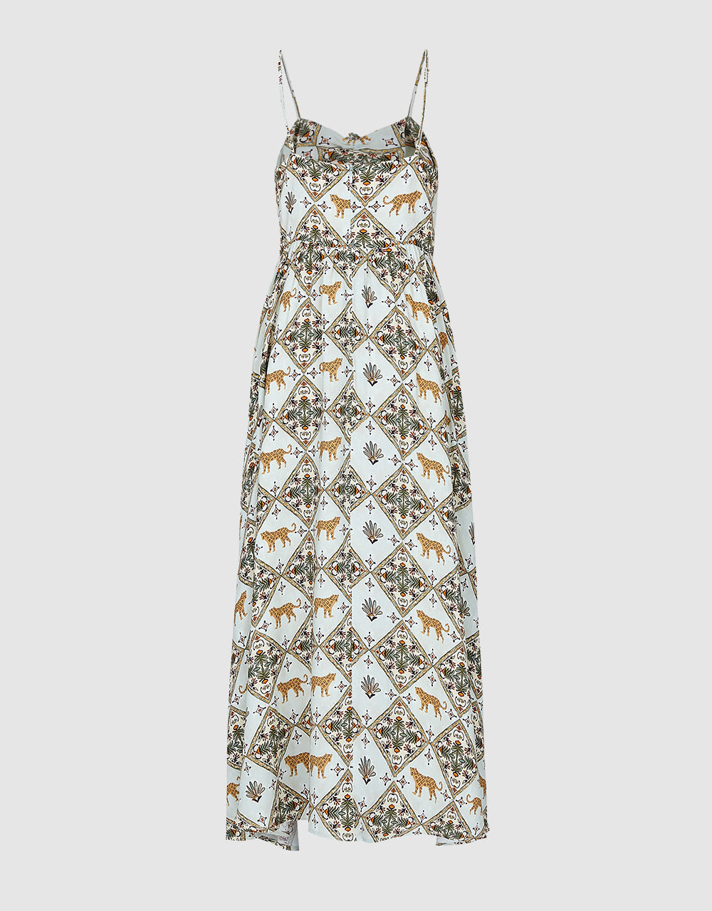 Printed Strappy Dress